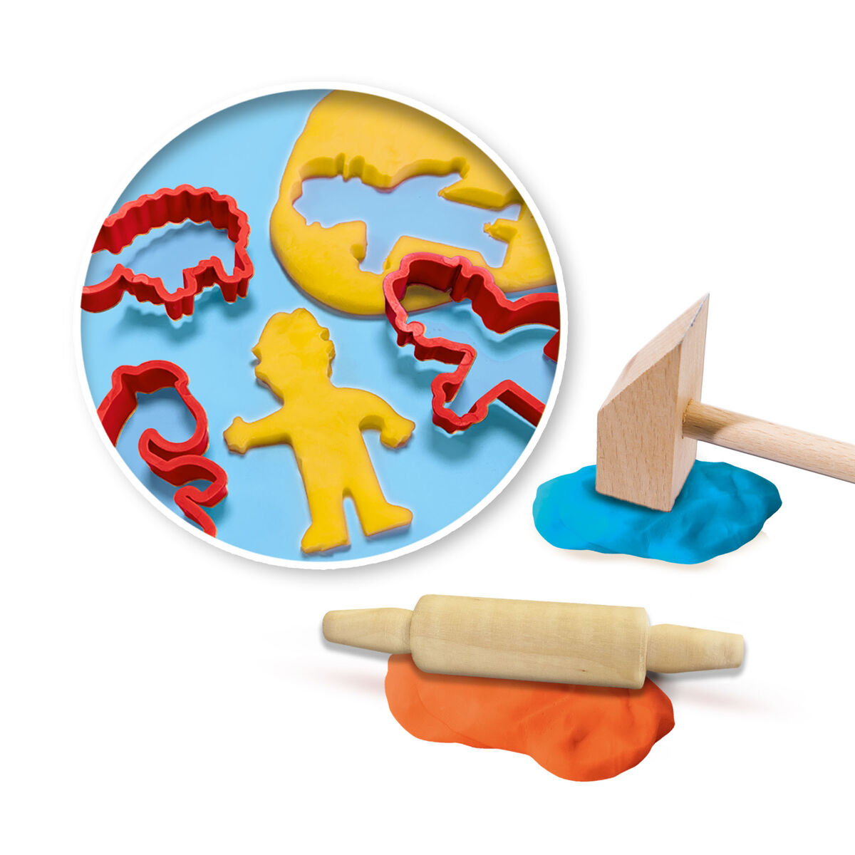 Igra Plastelinom SES Creative My First Bez glutena